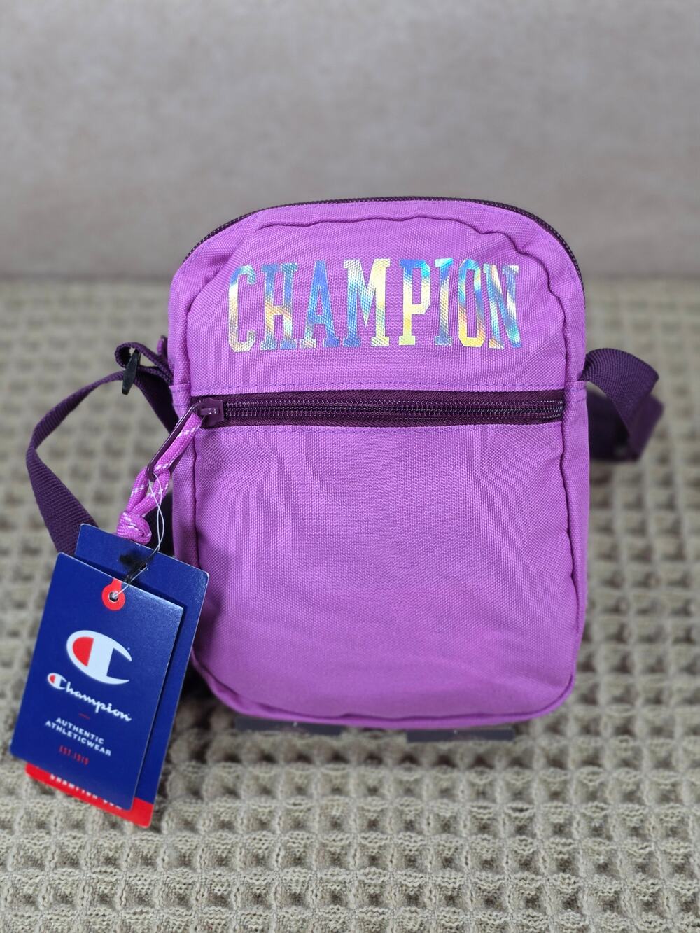 Champion CH1127BB‑650 Dark Pink Crossbody Bag OS – New With Tags